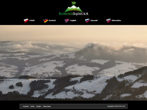 “Korona Sądecka w 3D” (Sądecka Crown in 3D) – virtual tours portal presenting cultural, historic & natural heritage of Southern Poland