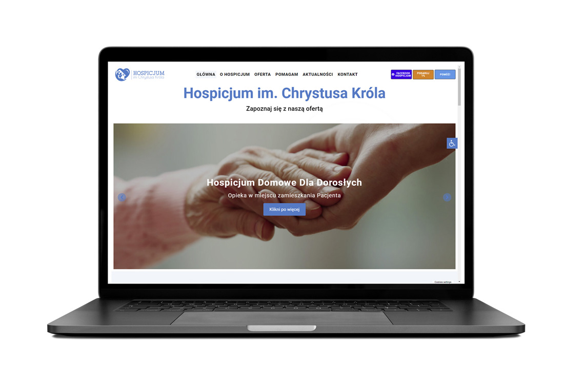 Hospice of Christ the King – internet website